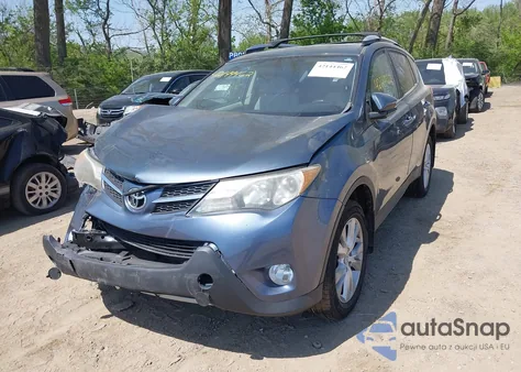 2013 Toyota Rav4 Limited from USA, damaged, VIN 2T3DFREV8DW070453